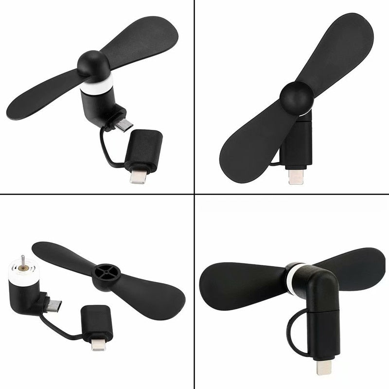 Mini Portable USB Mobile Fan