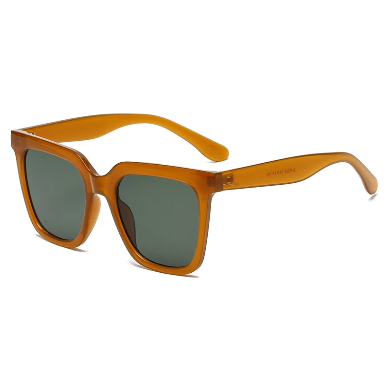 Designer Retro Rectangle Sunglasses