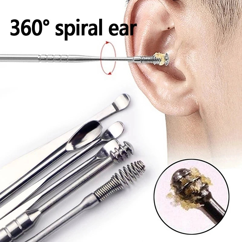 Ear cleaner Wax Pickers 360 spiral