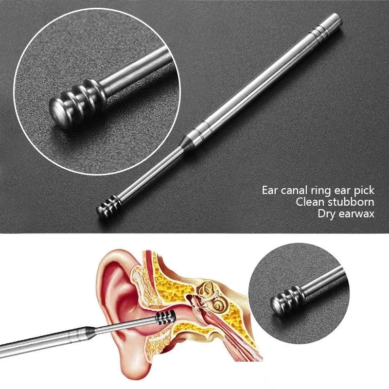 Ear cleaner Wax Pickers 360 spiral