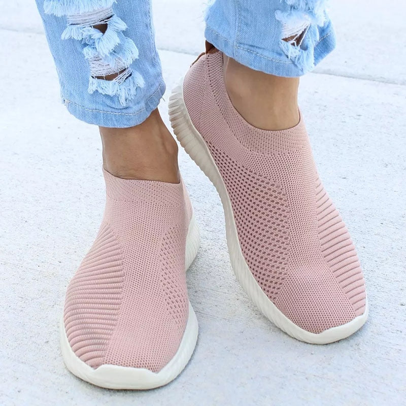 Women's Sneakers Flat Knitting