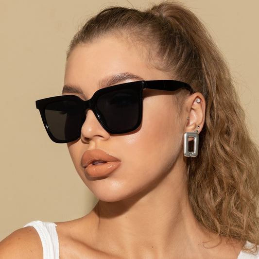 Designer Retro Rectangle Sunglasses