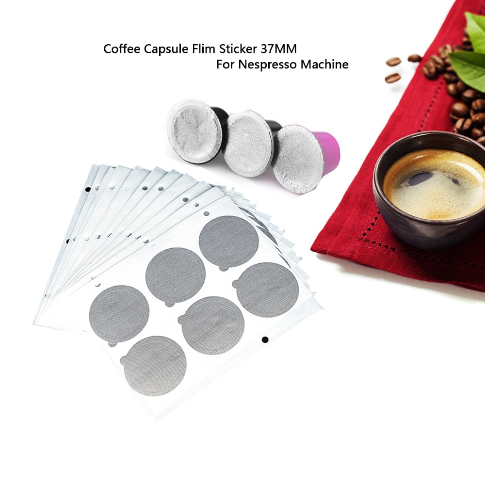 Sticker Lids for Nespresso machines