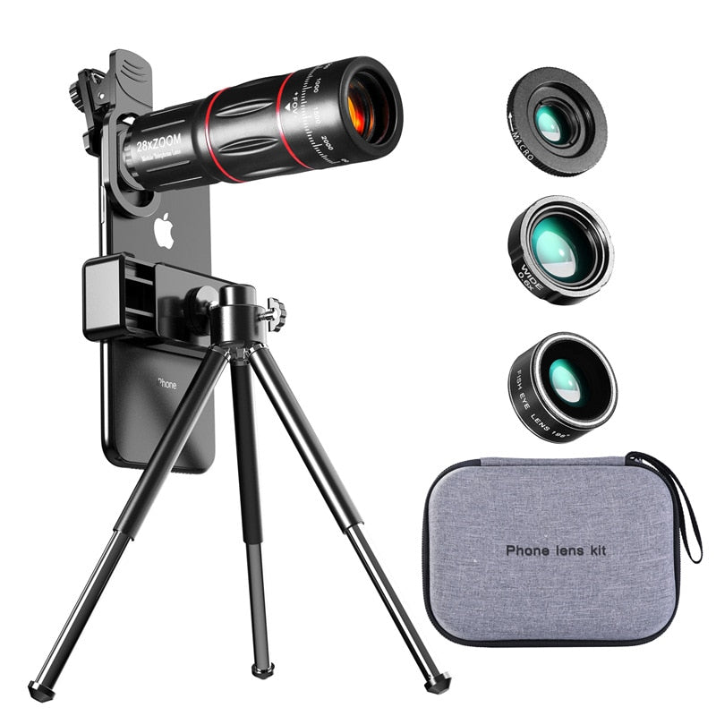 28X Zoom Cell Phone Telescope Lens