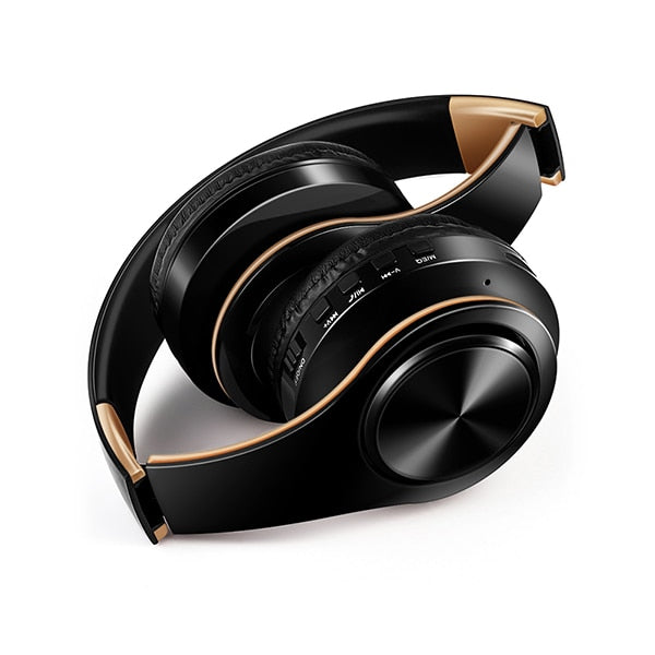 Gold Bluetooth Headphones