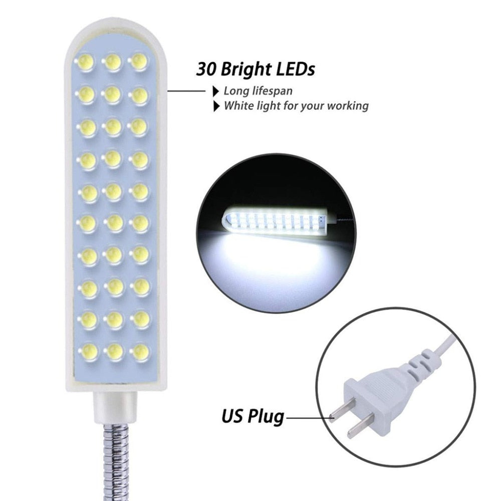 Sewing machine LED light