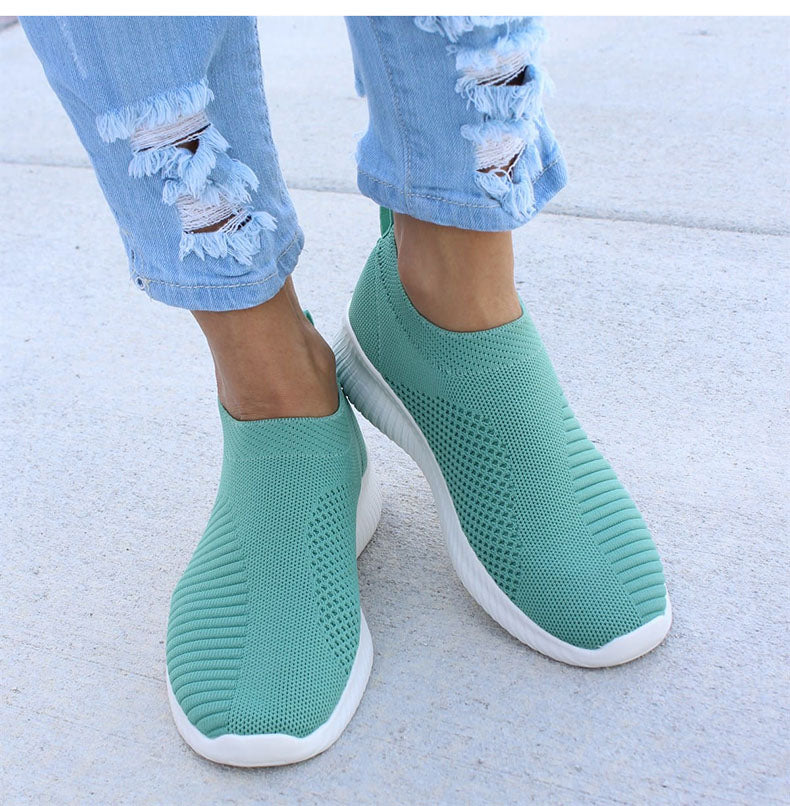 Women's Sneakers Flat Knitting