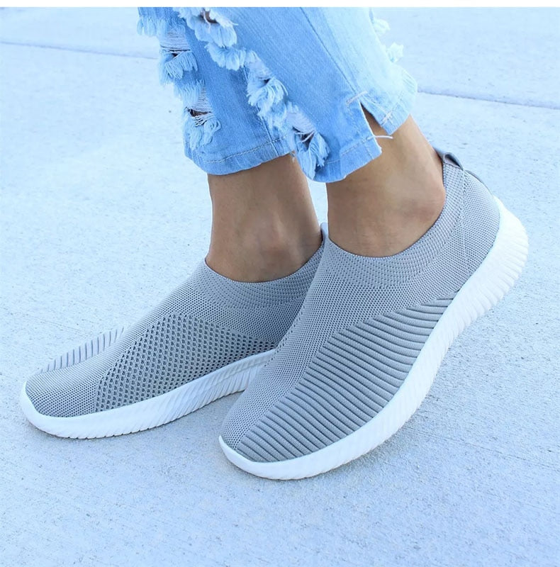 Women's Sneakers Flat Knitting