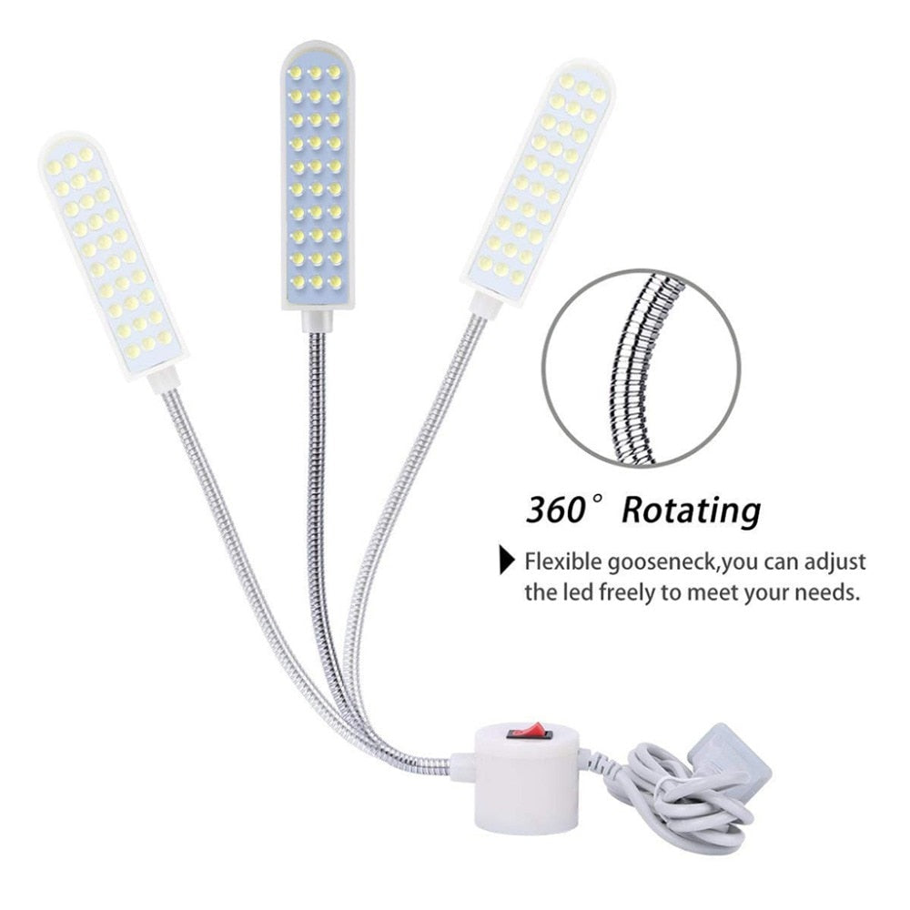 Sewing machine LED light