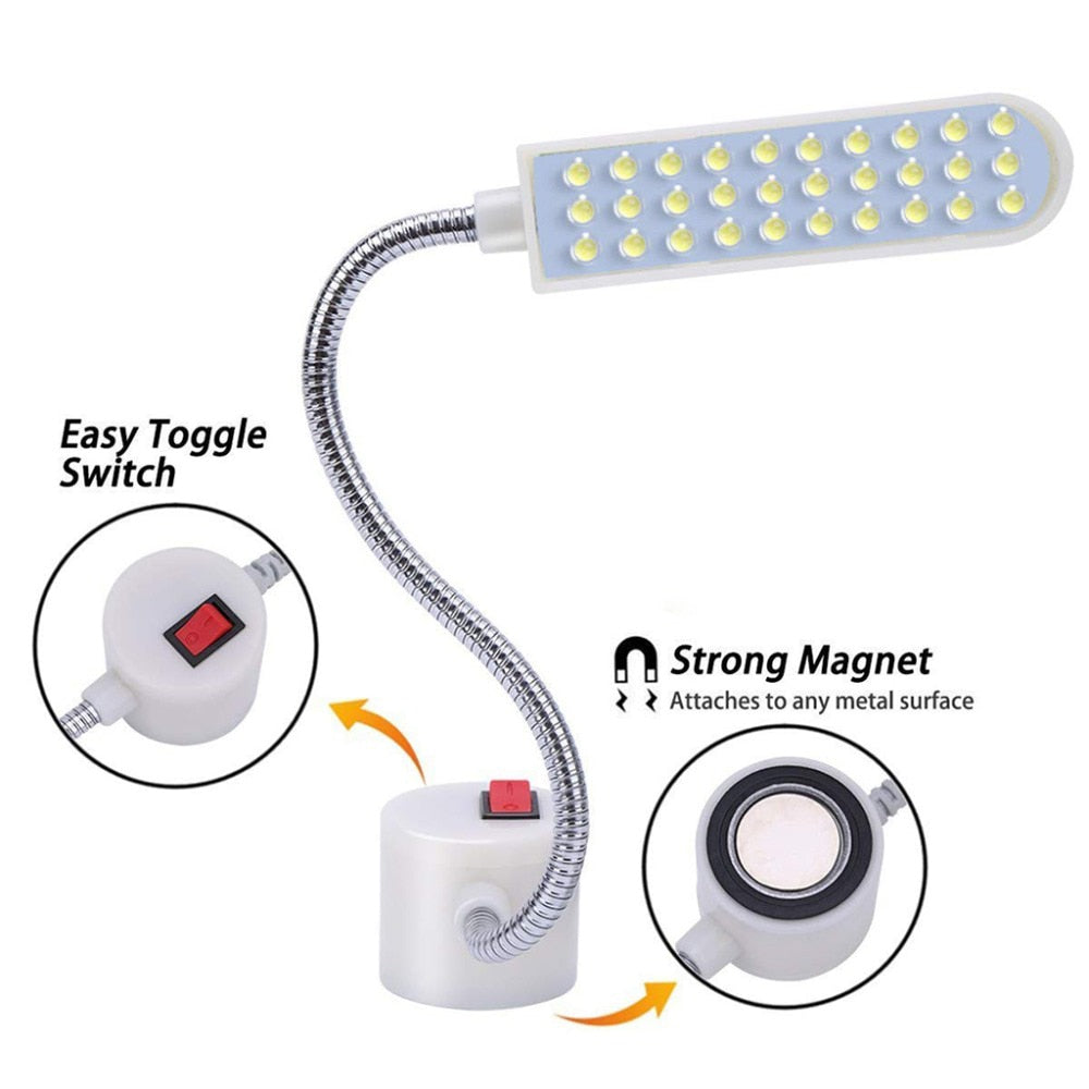 Sewing machine LED light