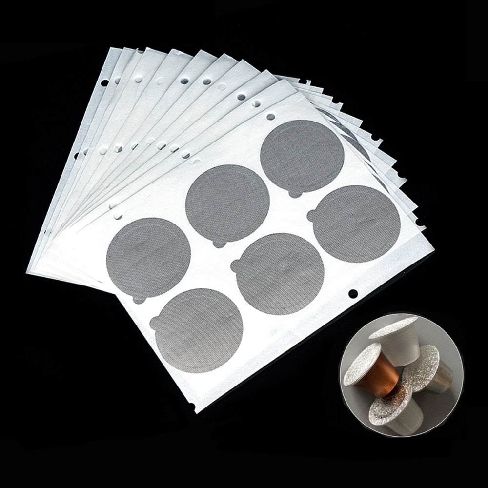 Sticker Lids for Nespresso machines