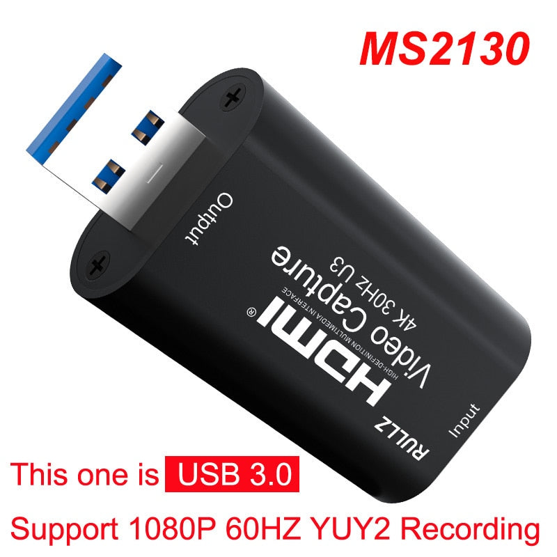 4K Video Capture Card USB