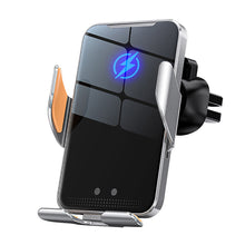 Load image into Gallery viewer, Automatic Clamping Fast Car Wireless Charger