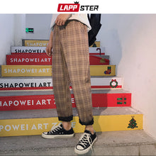 Load image into Gallery viewer, Streetwear Plaid Pants