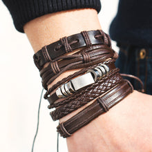 Load image into Gallery viewer, Multilayer Leather Bracelet