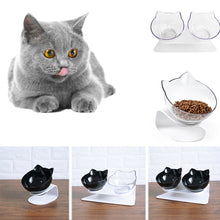 Load image into Gallery viewer, Cat Bowls With Raised Stand - foldingup