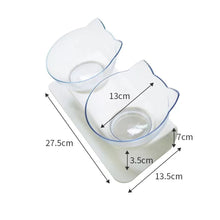 Load image into Gallery viewer, Cat Bowls With Raised Stand - foldingup