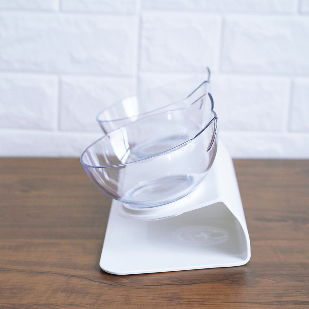 Cat Bowls With Raised Stand - foldingup