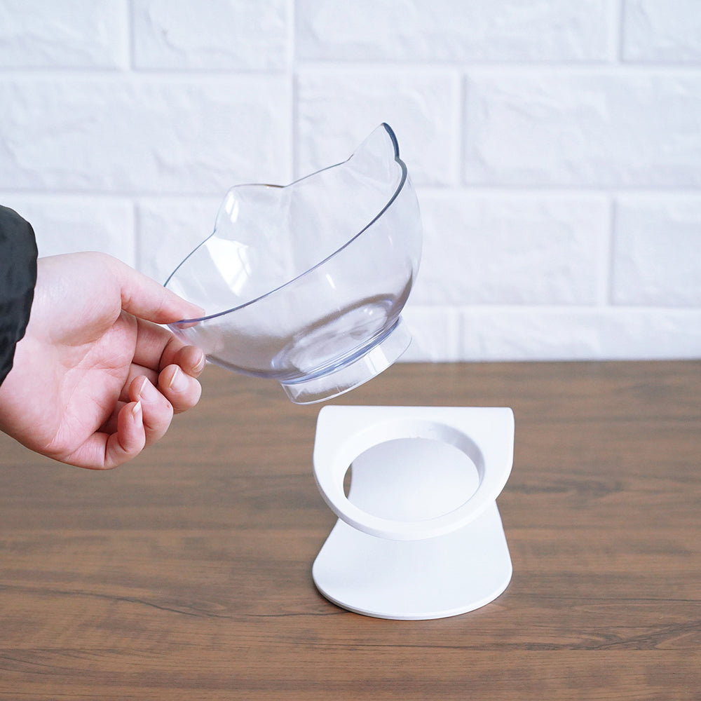 Cat Bowls With Raised Stand - foldingup