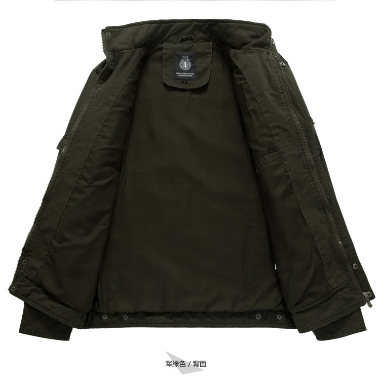 Military Jacket Men - foldingup