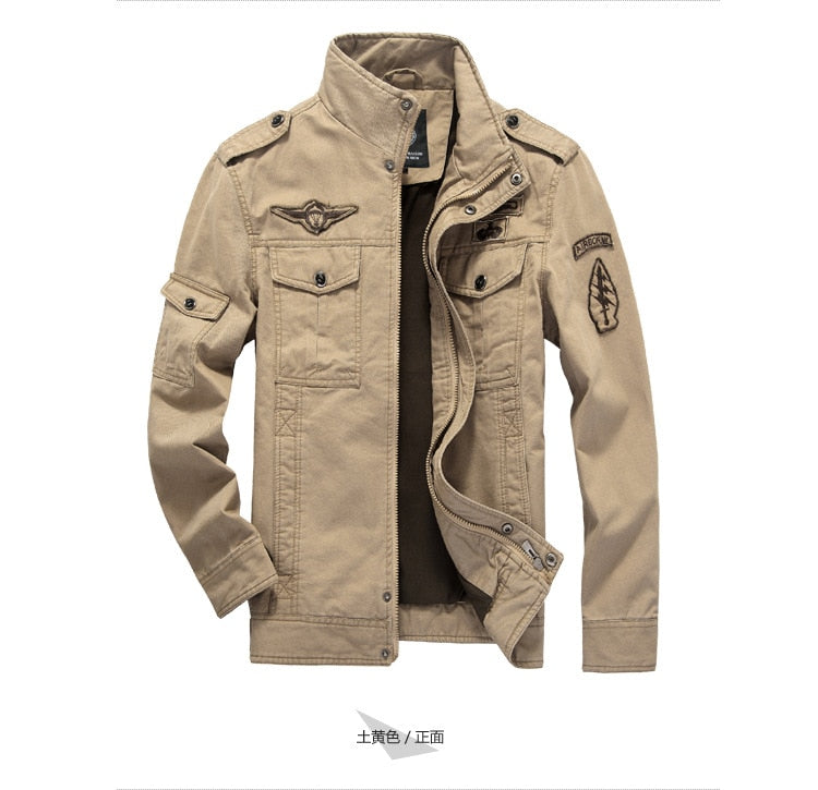 Military Jacket Men - foldingup