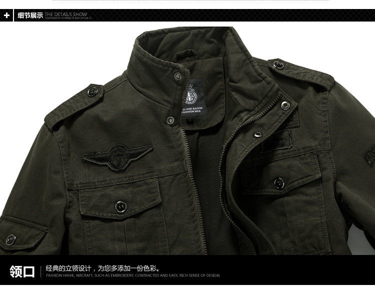 Military Jacket Men - foldingup