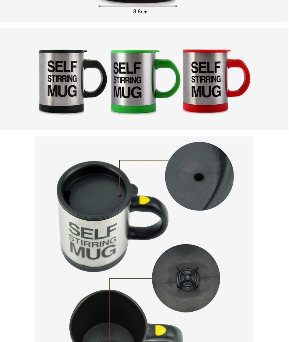 Mugs Lazy Self Stirring