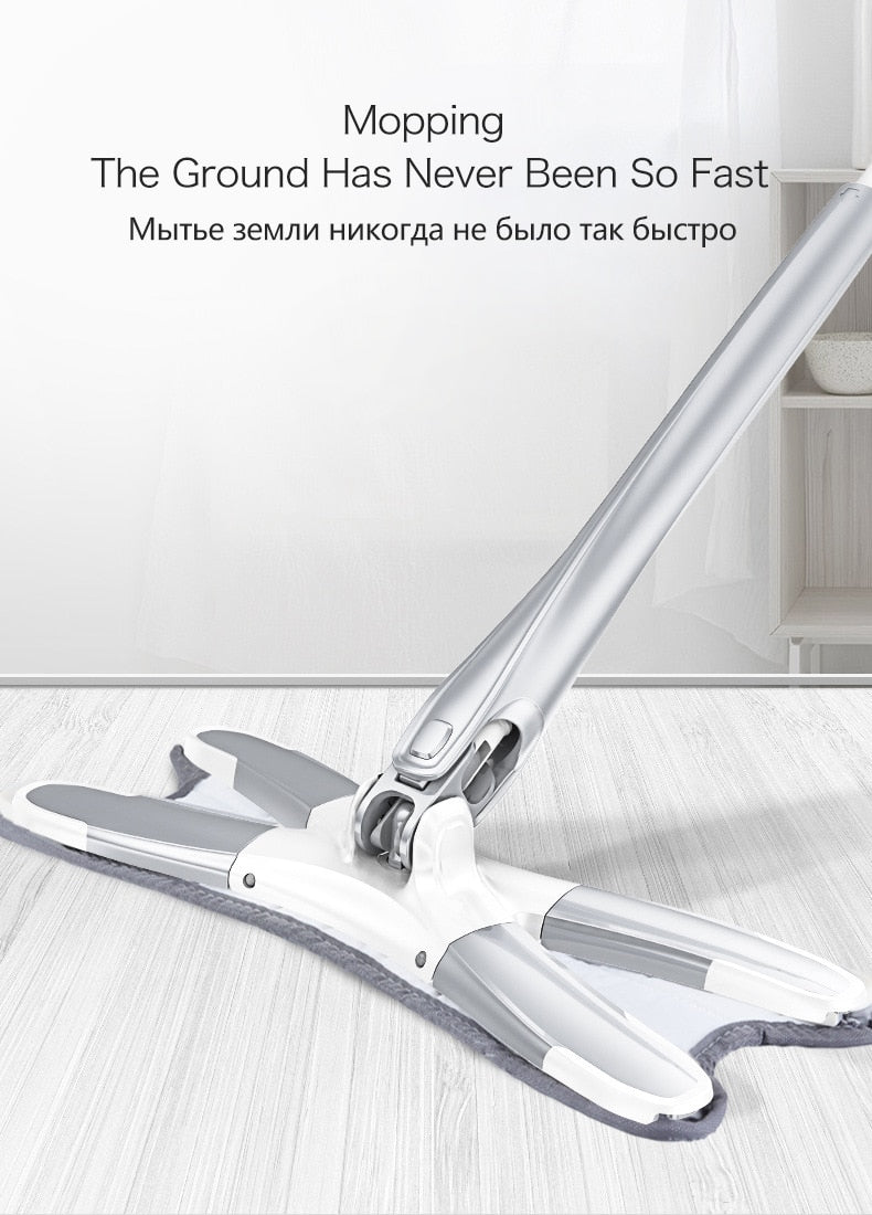 Microfiber floor mop - foldingup