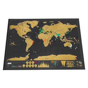 World Travel Map - foldingup