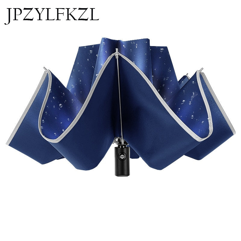 Foldable Automatic Umbrella - foldingup