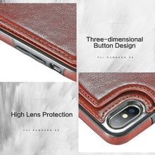 Load image into Gallery viewer, Leather Wallet Phone Case