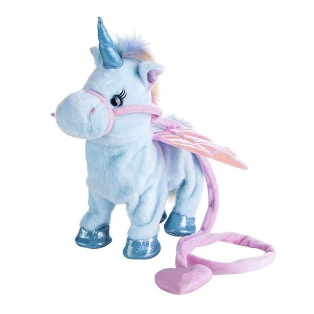 Walking Unicorn Plush Toy