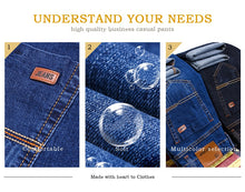 Load image into Gallery viewer, Stretch Slim Jeans Denim