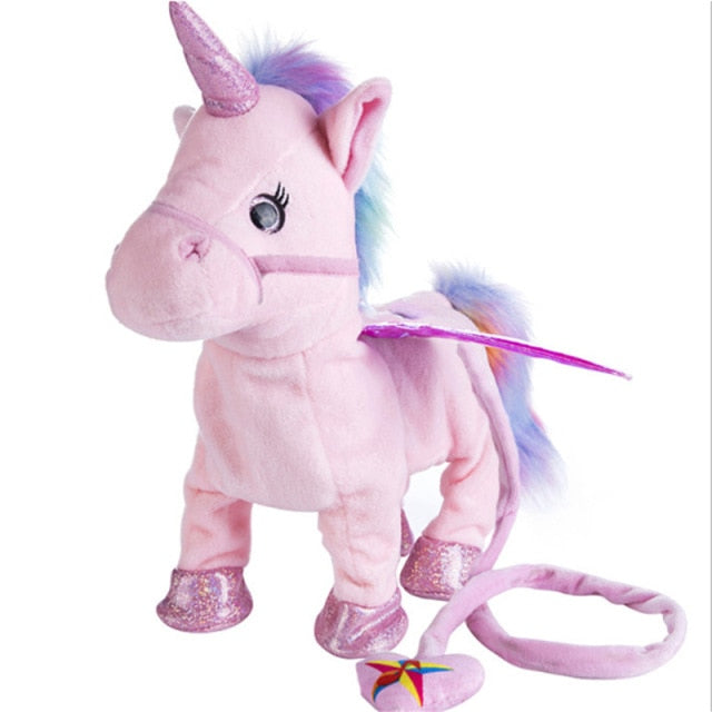 Walking Unicorn Plush Toy