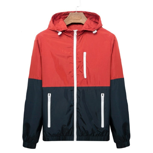 Windbreaker Hooded Lightweight Jacket