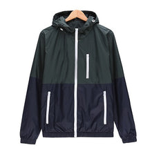 Load image into Gallery viewer, Windbreaker Hooded Lightweight Jacket