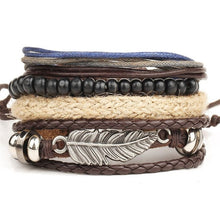 Load image into Gallery viewer, Multilayer Leather Bracelet