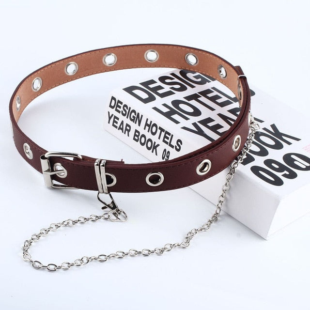 Punk Chain Fashion Belt