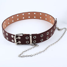 Load image into Gallery viewer, Punk Chain Fashion Belt