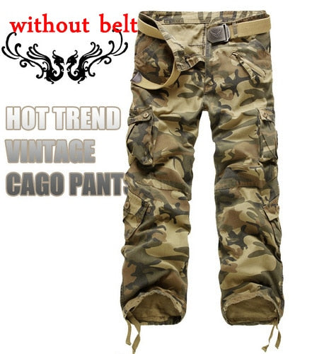 Men Cargo Military Pants