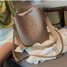 Load image into Gallery viewer, luxury Leather Crocodile Crossbody Handbags
