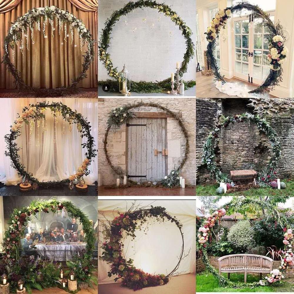 Big Circle Wedding Arch