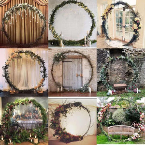 Big Circle Wedding Arch