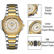 Load image into Gallery viewer, Diamond Gold Watches