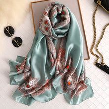 Load image into Gallery viewer, Pashmina Silk Scarf