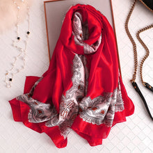 Load image into Gallery viewer, Pashmina Silk Scarf