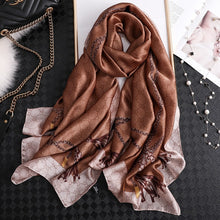 Load image into Gallery viewer, Pashmina Silk Scarf