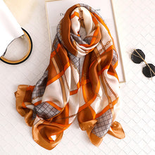 Load image into Gallery viewer, Pashmina Silk Scarf