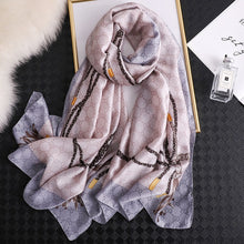 Load image into Gallery viewer, Pashmina Silk Scarf