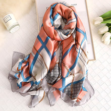 Load image into Gallery viewer, Pashmina Silk Scarf